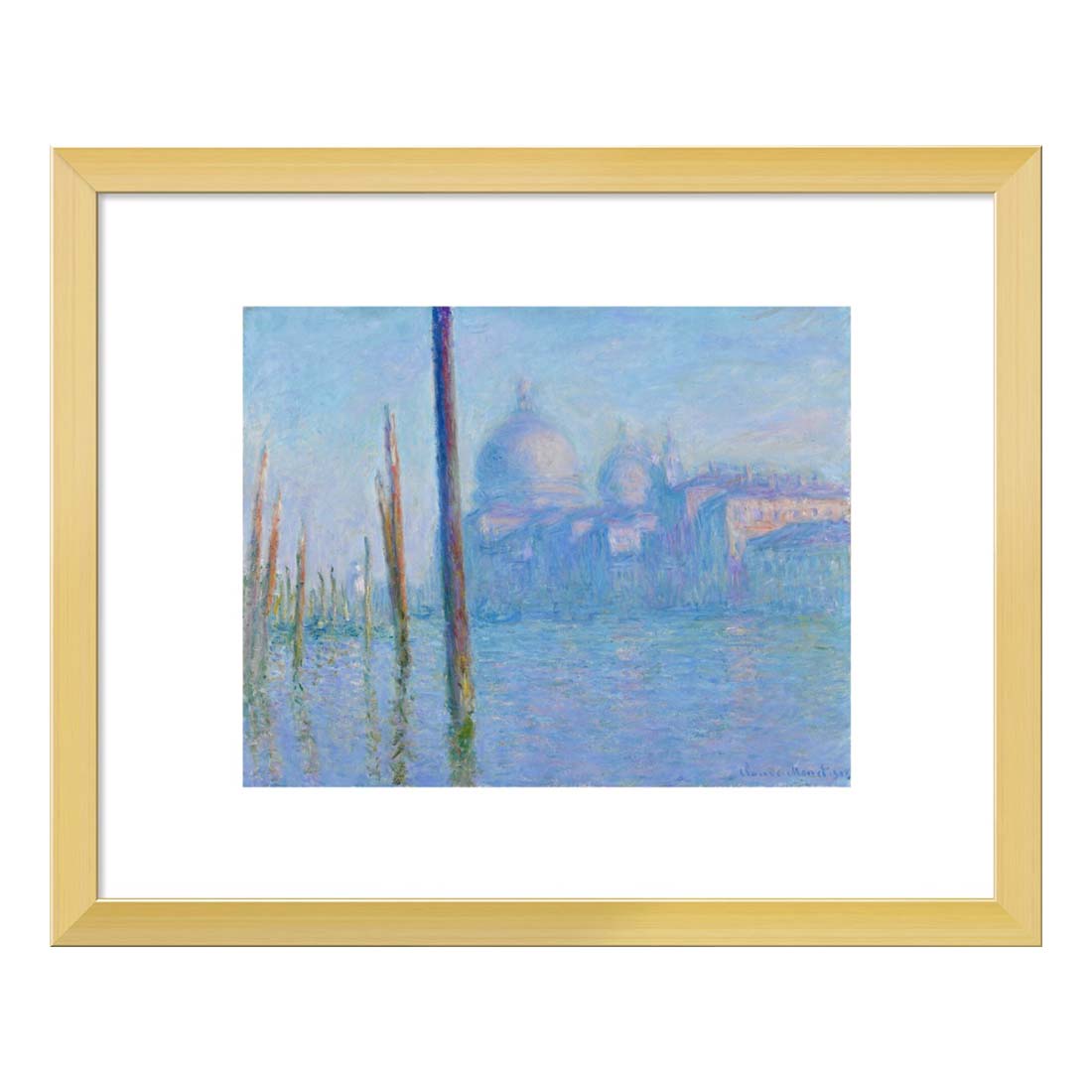 Monet Grand Canal Framed Print