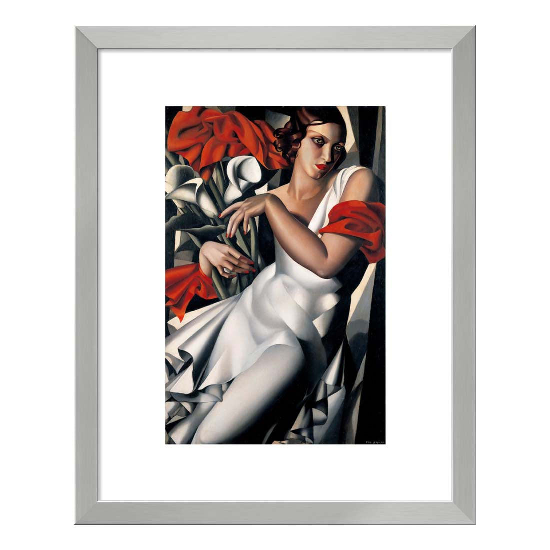 Tamara de Lempicka Portrait of Ira P. Framed Print