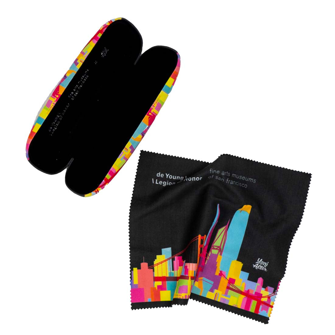 San Francisco Skyline Sunglass & Cloth Case