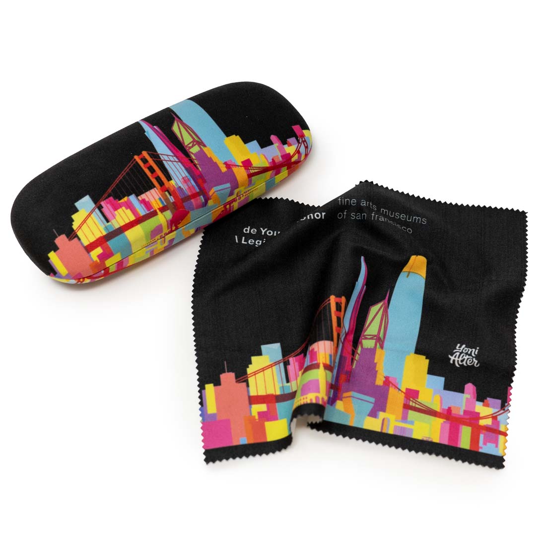 San Francisco Skyline Sunglass & Cloth Case