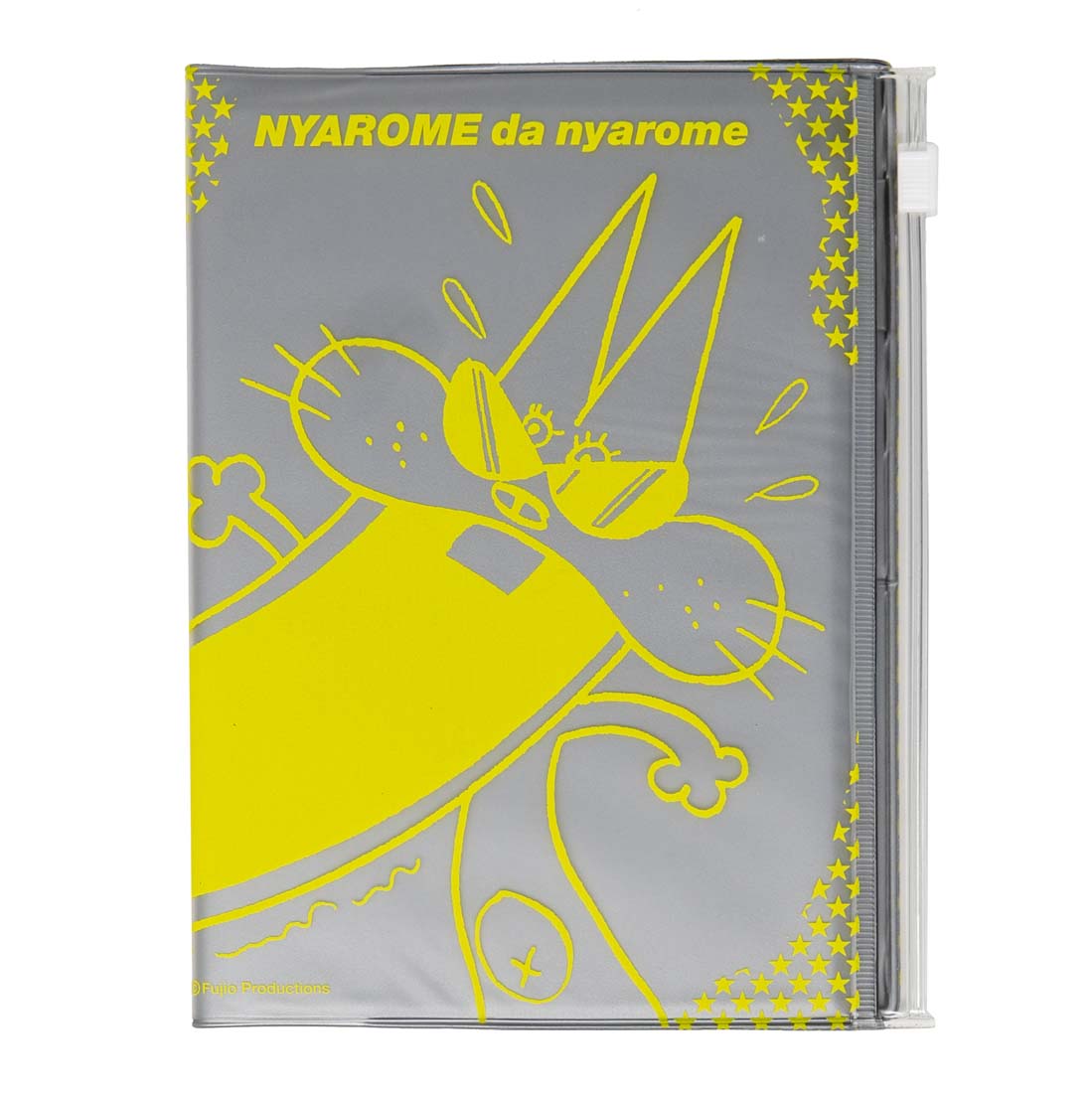 Gray case with yellow design and 'NYAROME da nyarome' text on a white background