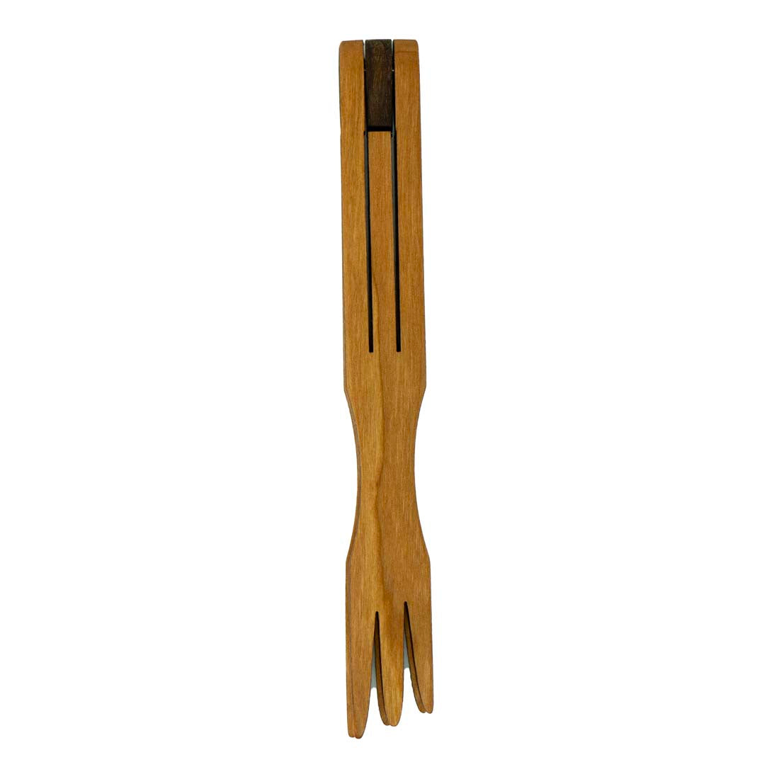 Cherry Wood Inside-Out Tongs