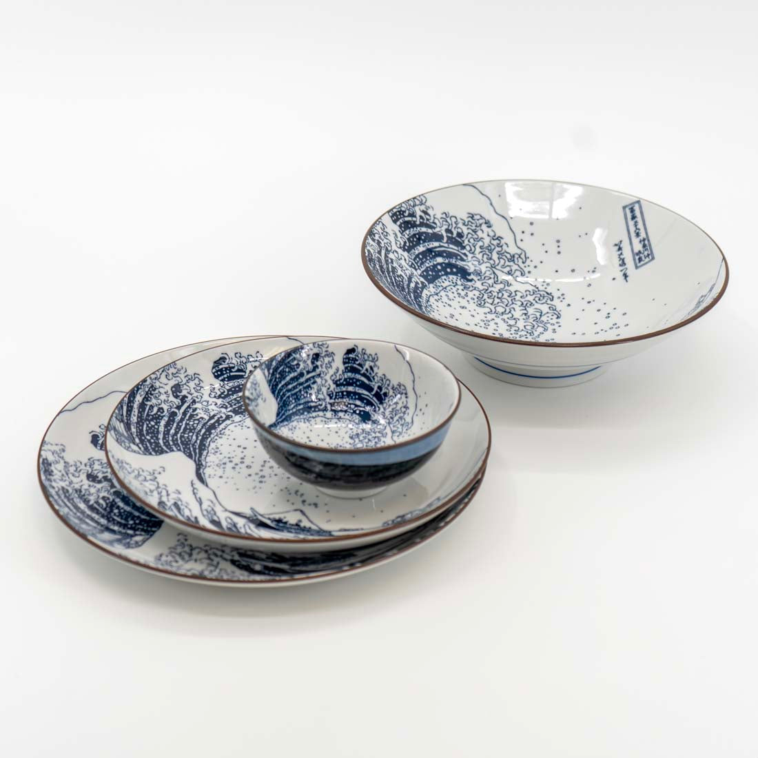 The Great Wave Ceramic Serving Bowl
