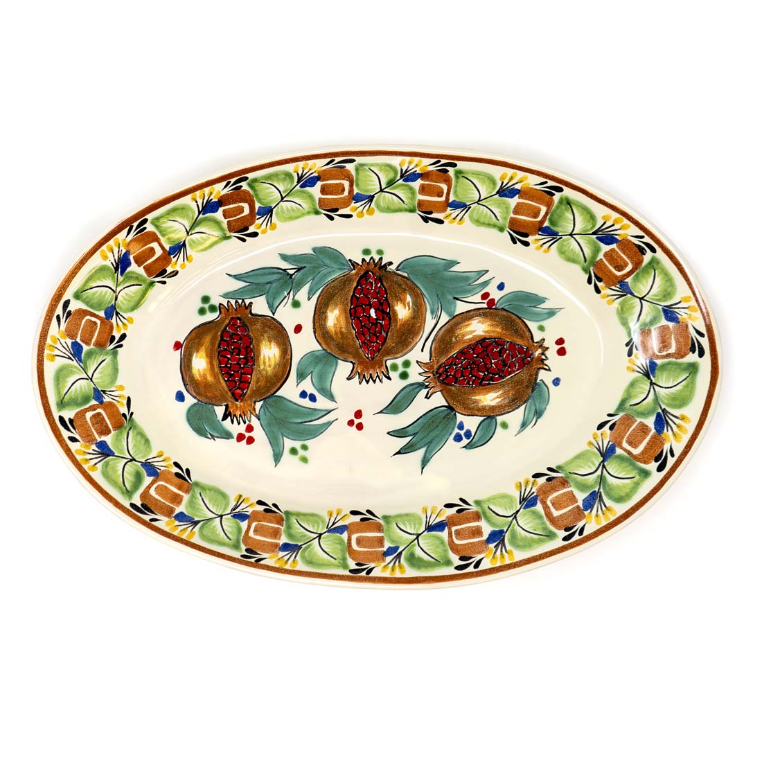 Oval Granada Ceramic Platter