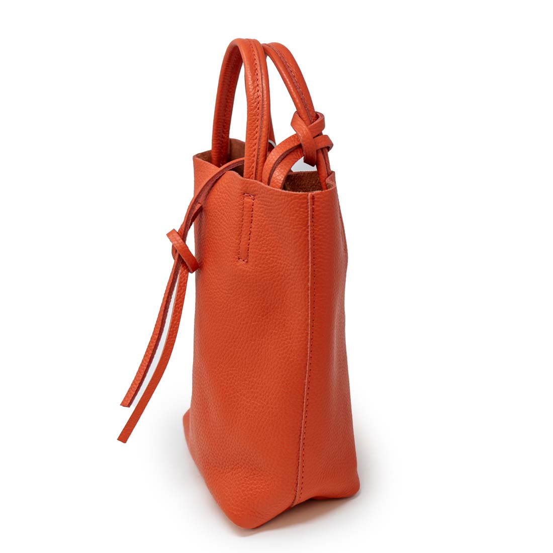Italian Leather Mini Tote Bag