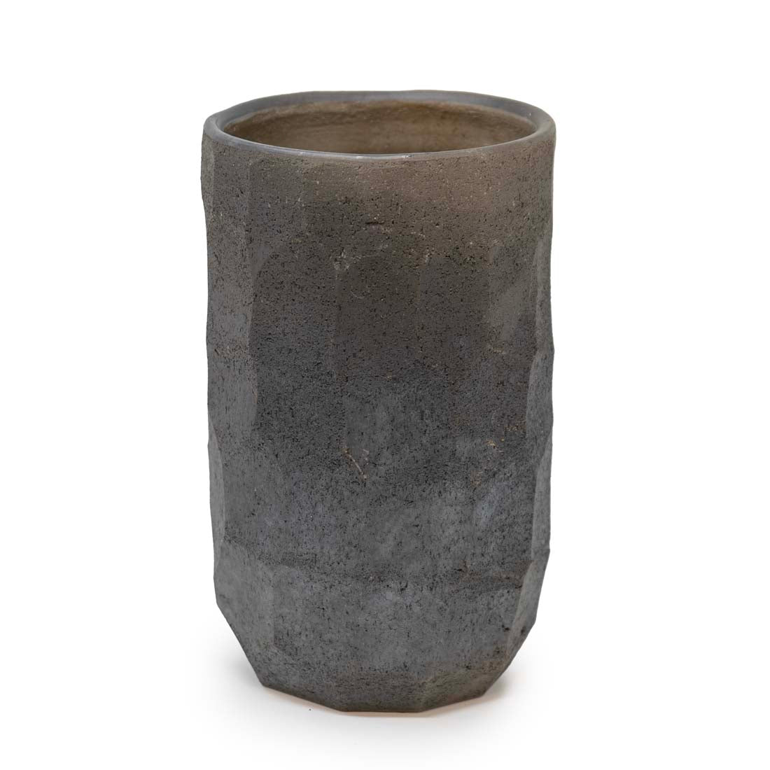 faceted planter pot Faceted Ceramic Planter