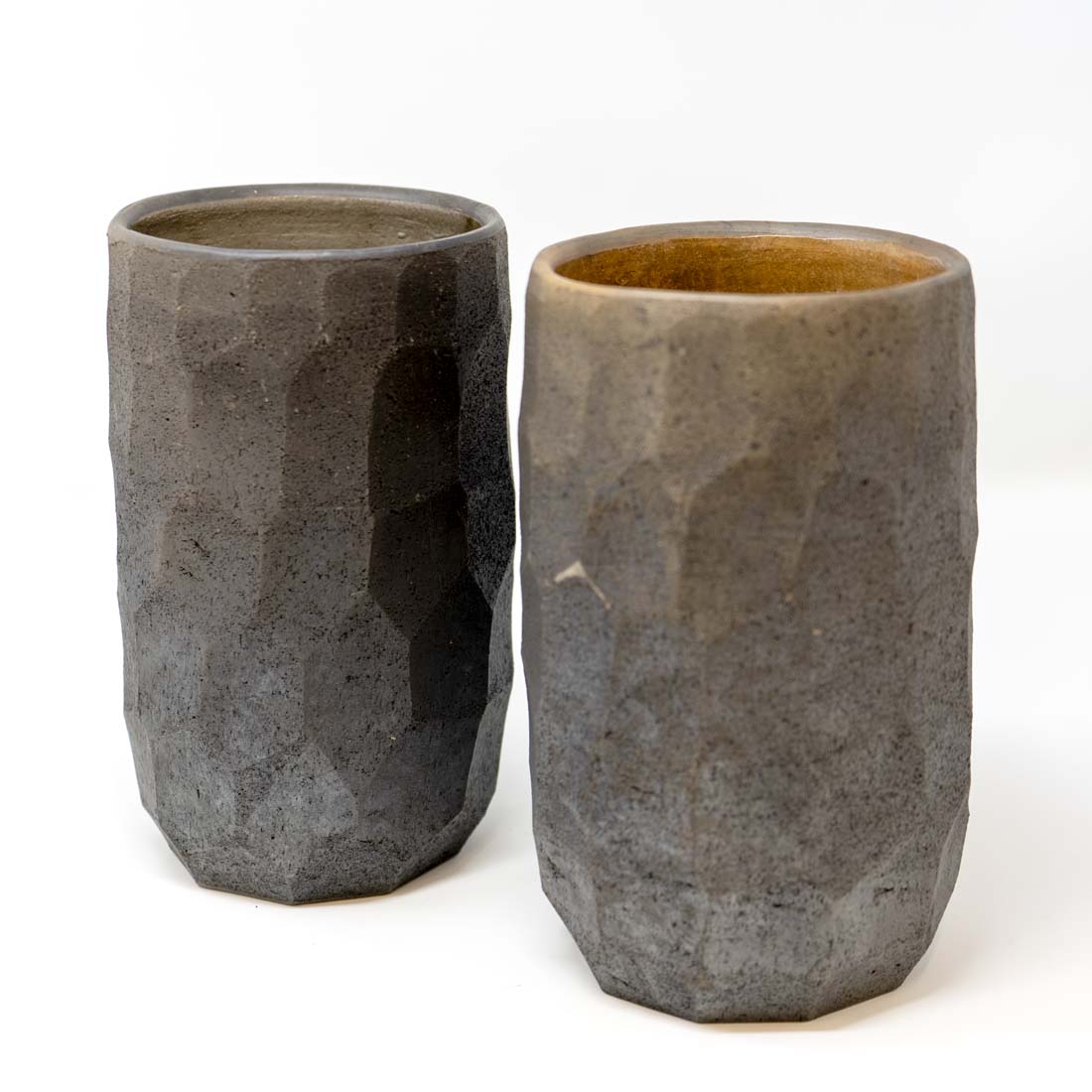 faceted planter pot Faceted Ceramic Planter