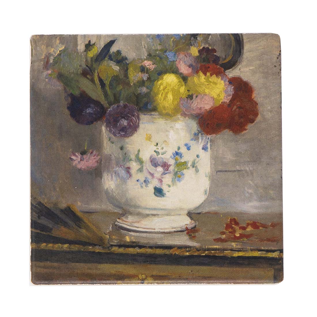Morisot Dahlias Coaster