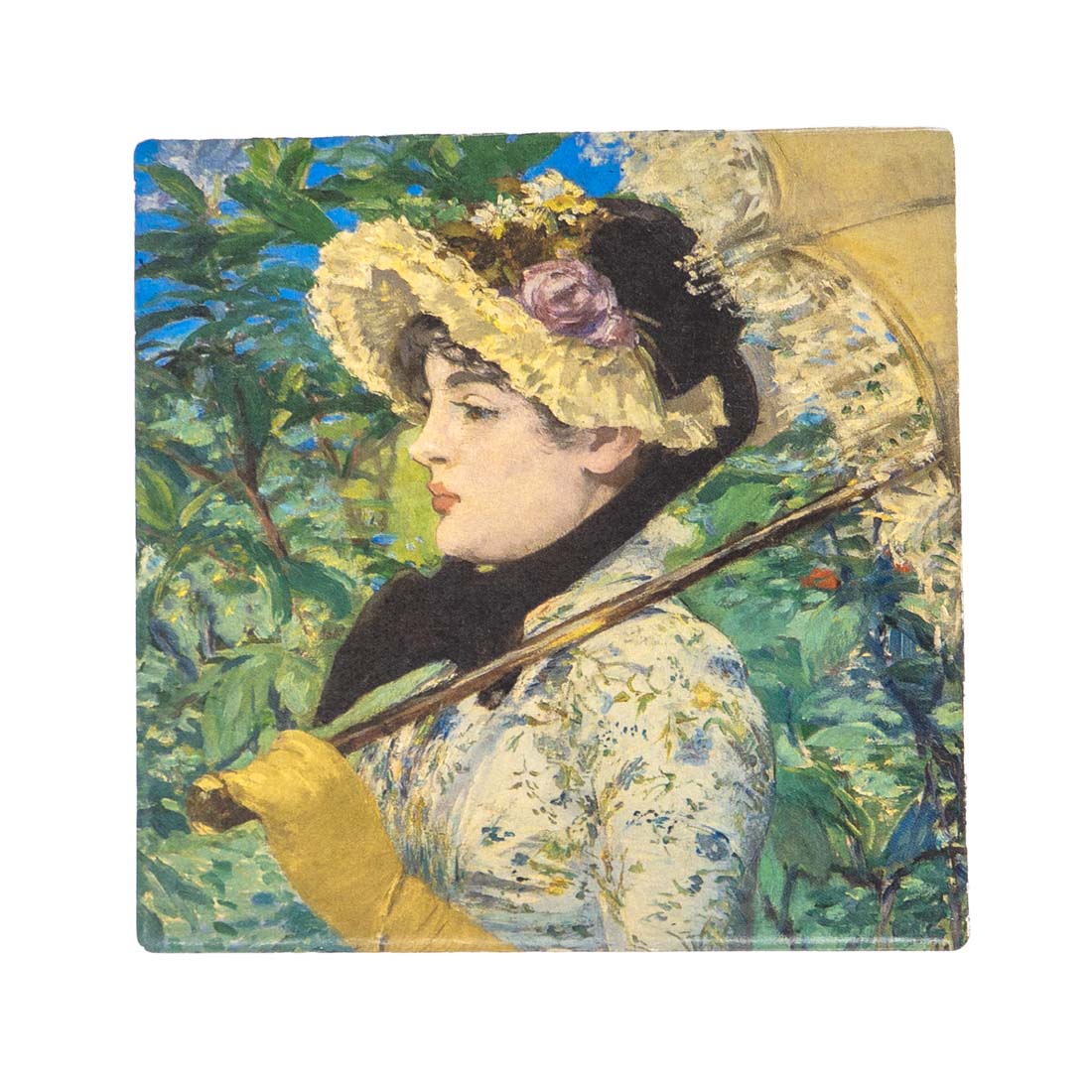 Manet Spring (Jeanne) Coaster