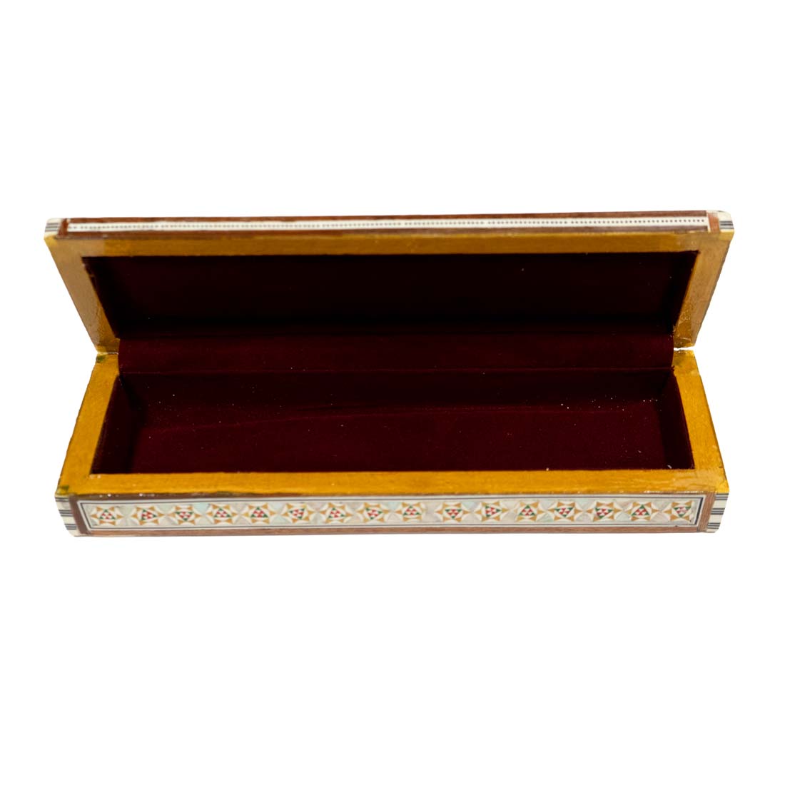 Mother of Pearl Long Beveled Edge Box