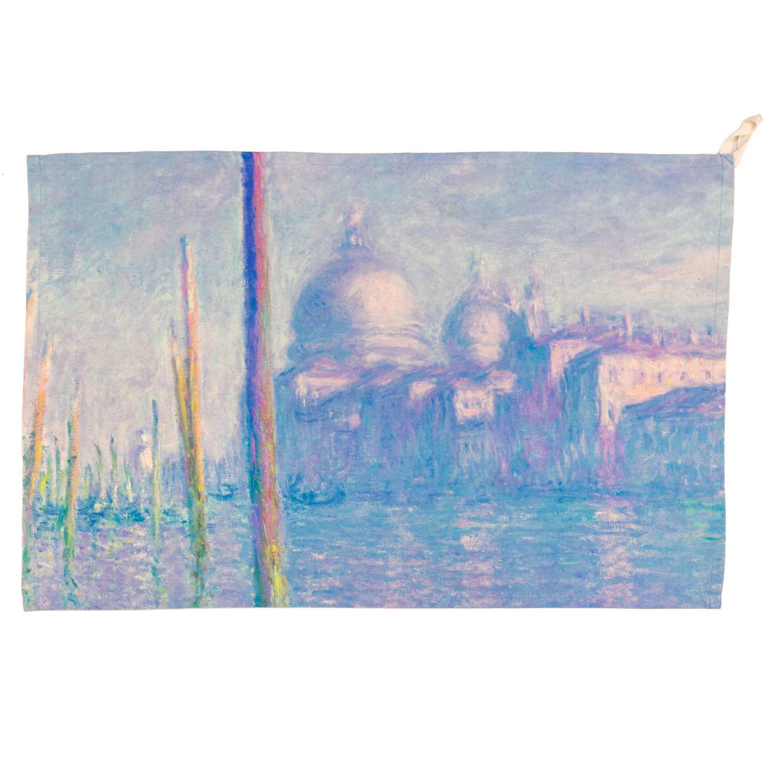 Monet The Grand Canal Organic Cotton Tea Towel