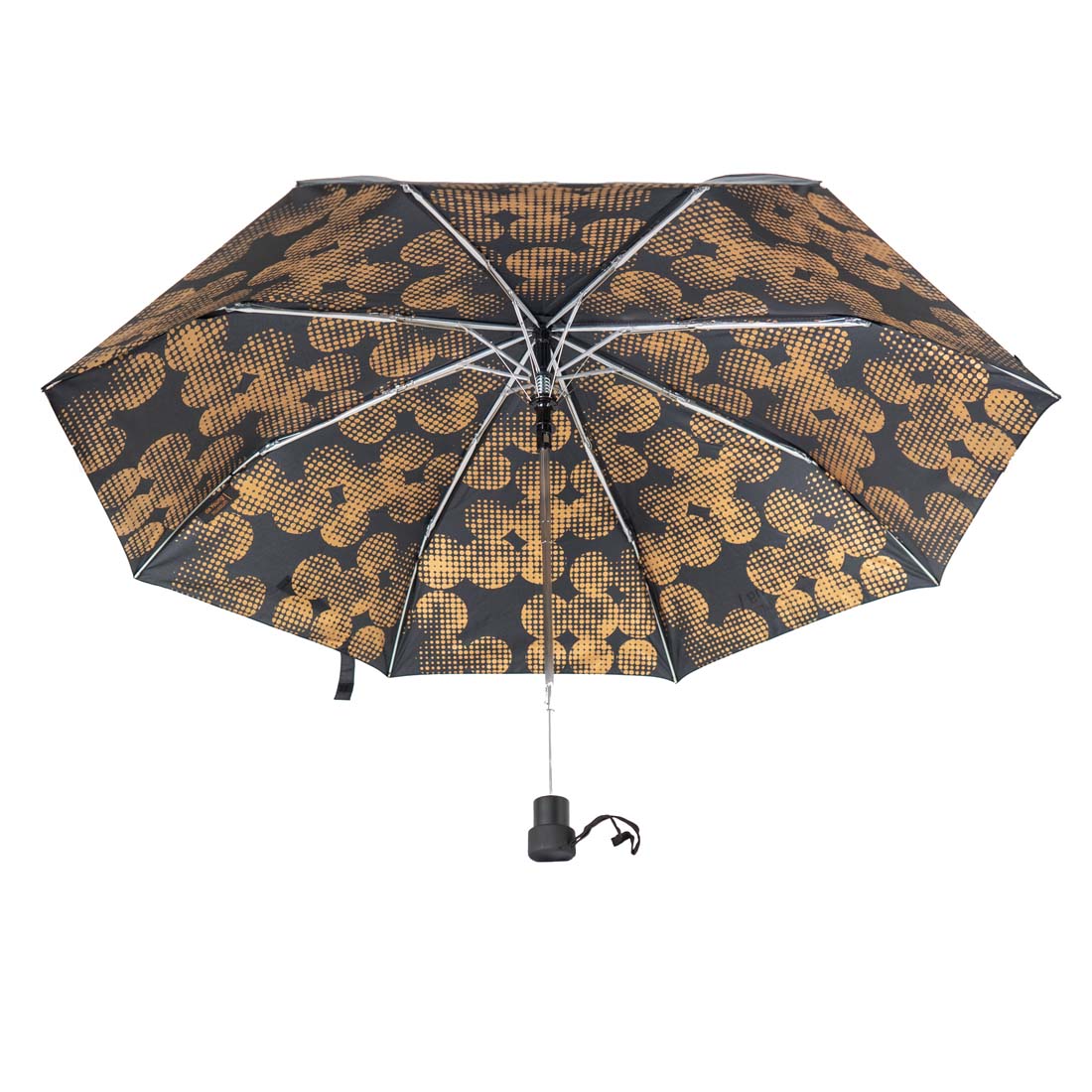 de Young Copper Dots Folding Umbrella