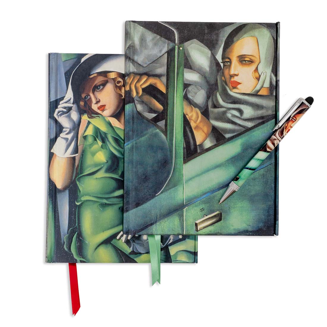 Tamara de Lempicka Young Woman in Green Journal