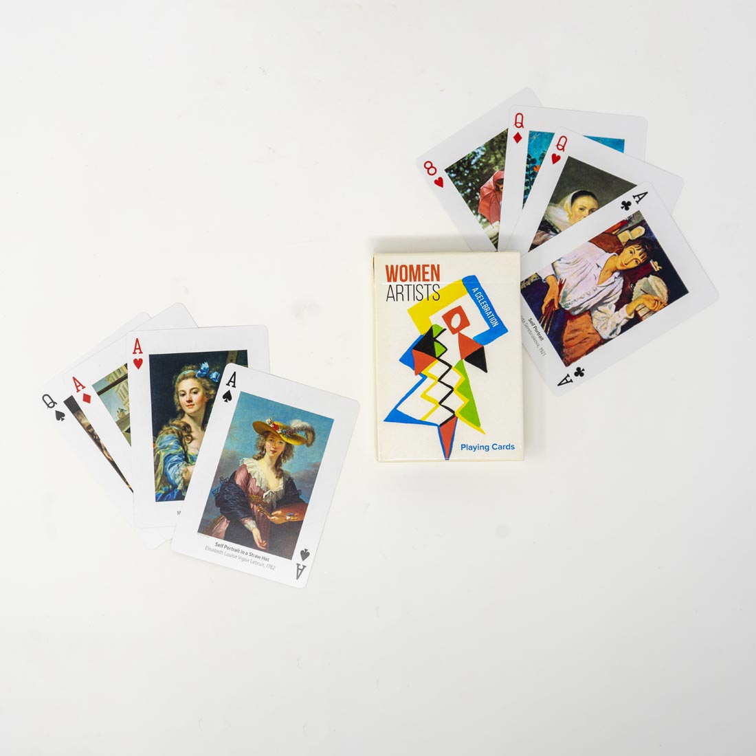 Women Artist Playing Cards