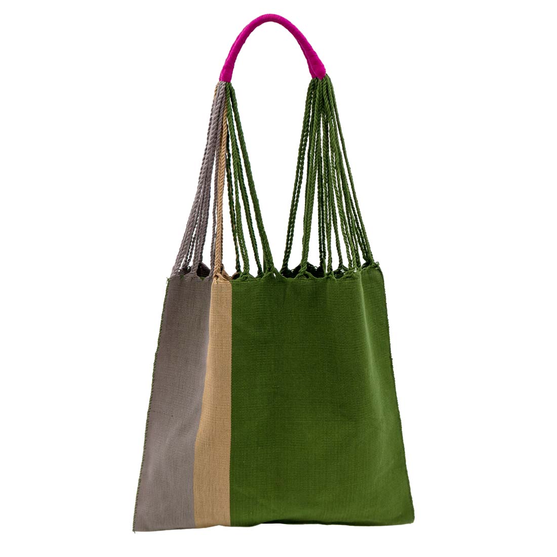 Heather & Verde Las Rayas Tote Bag
