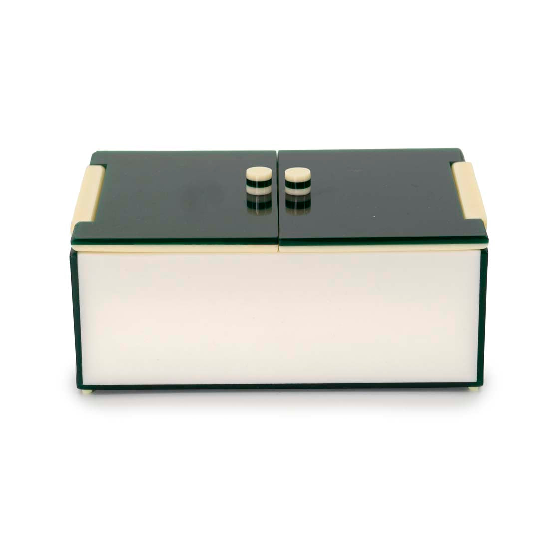 Green Ivory Deco Style Box