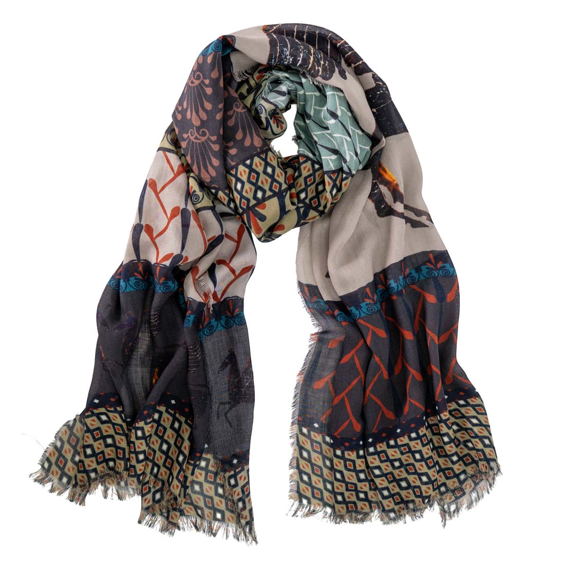 Etruscans Pegasus Modal Shawl
