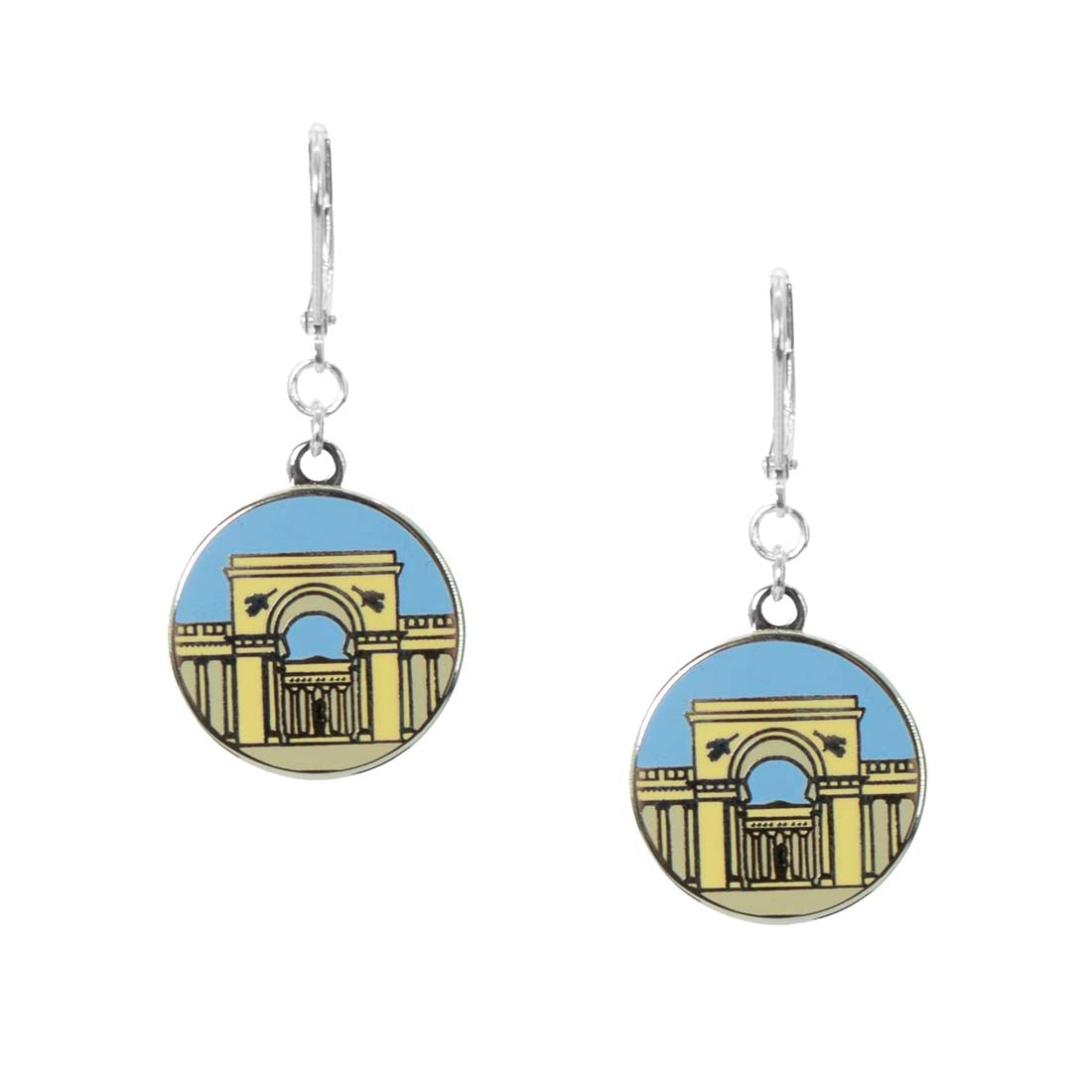 Legion of Honor Architectural  Earrings