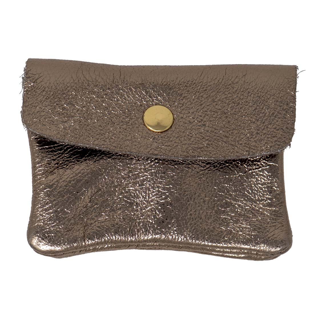 Italian Pebbled Leather Mini Coin Purse