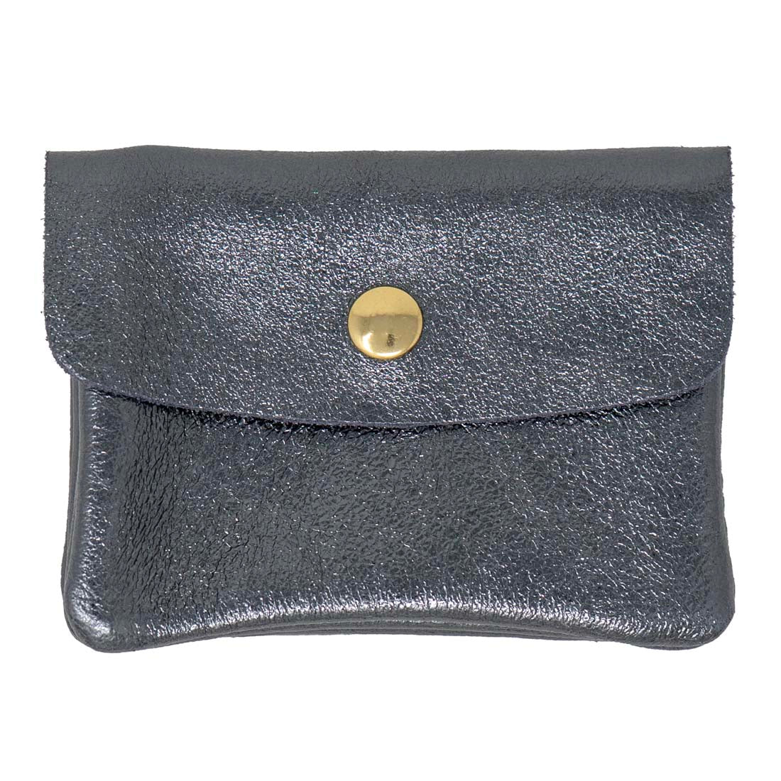 Italian Pebbled Leather Mini Coin Purse