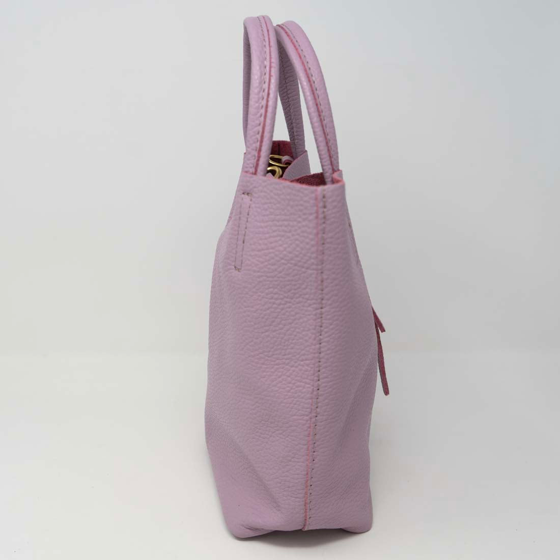 Italian Leather Mini Tote Bag