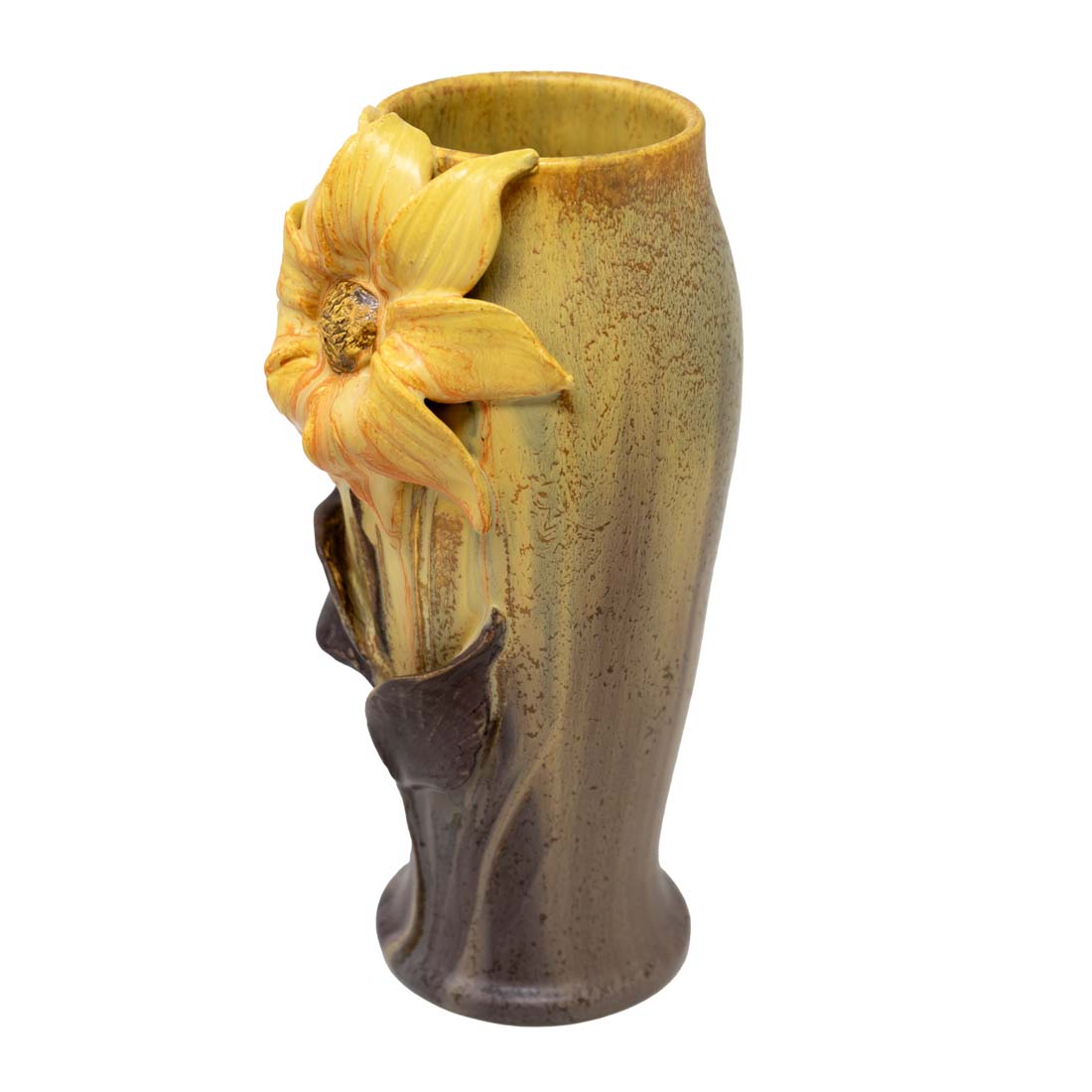 Sunburst Ceramic Pottery Vase