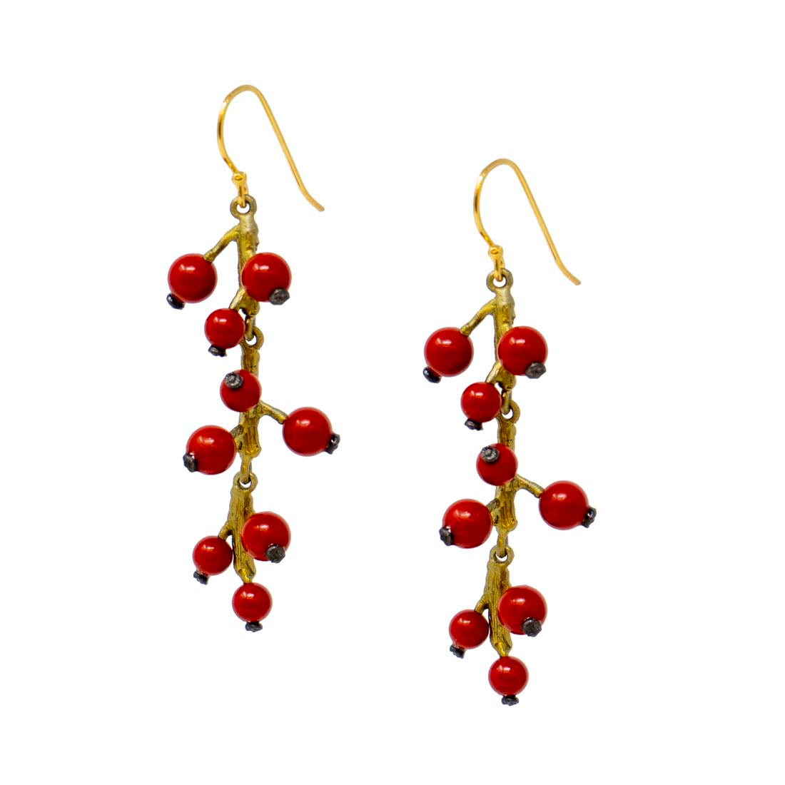 Winterberry Bronze Earrings