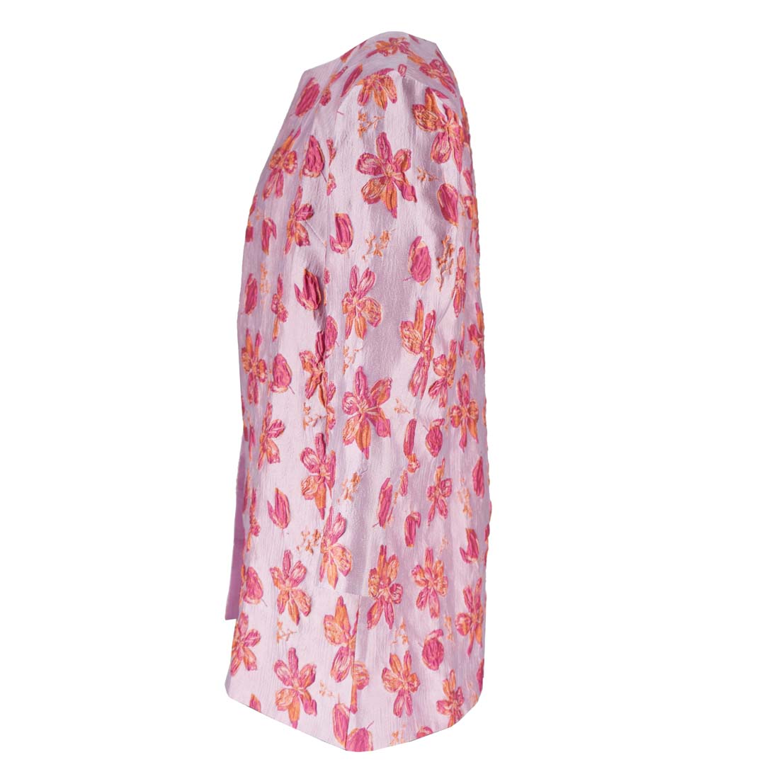 Pink Flower Long Jacket