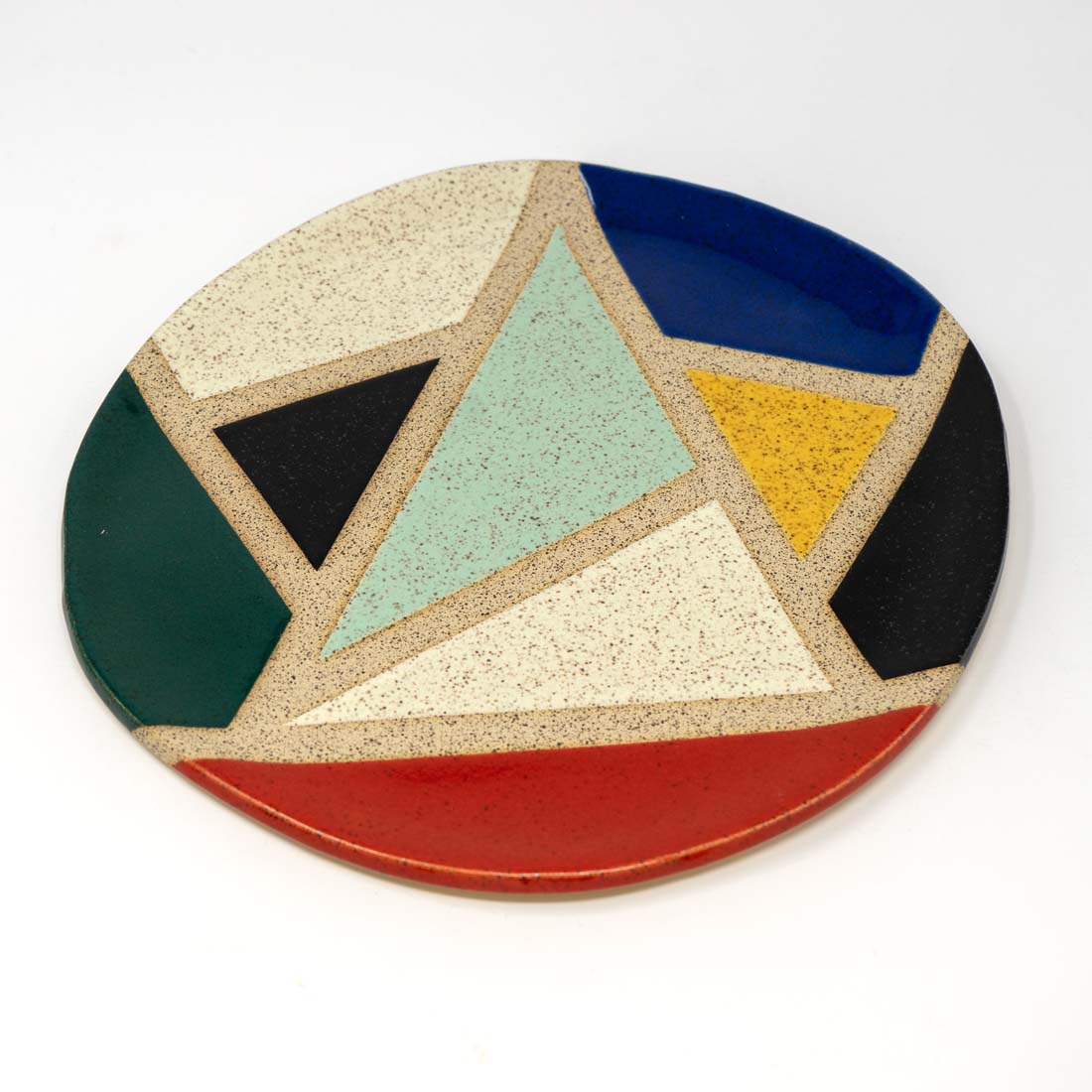 Stained Glass Round Platter