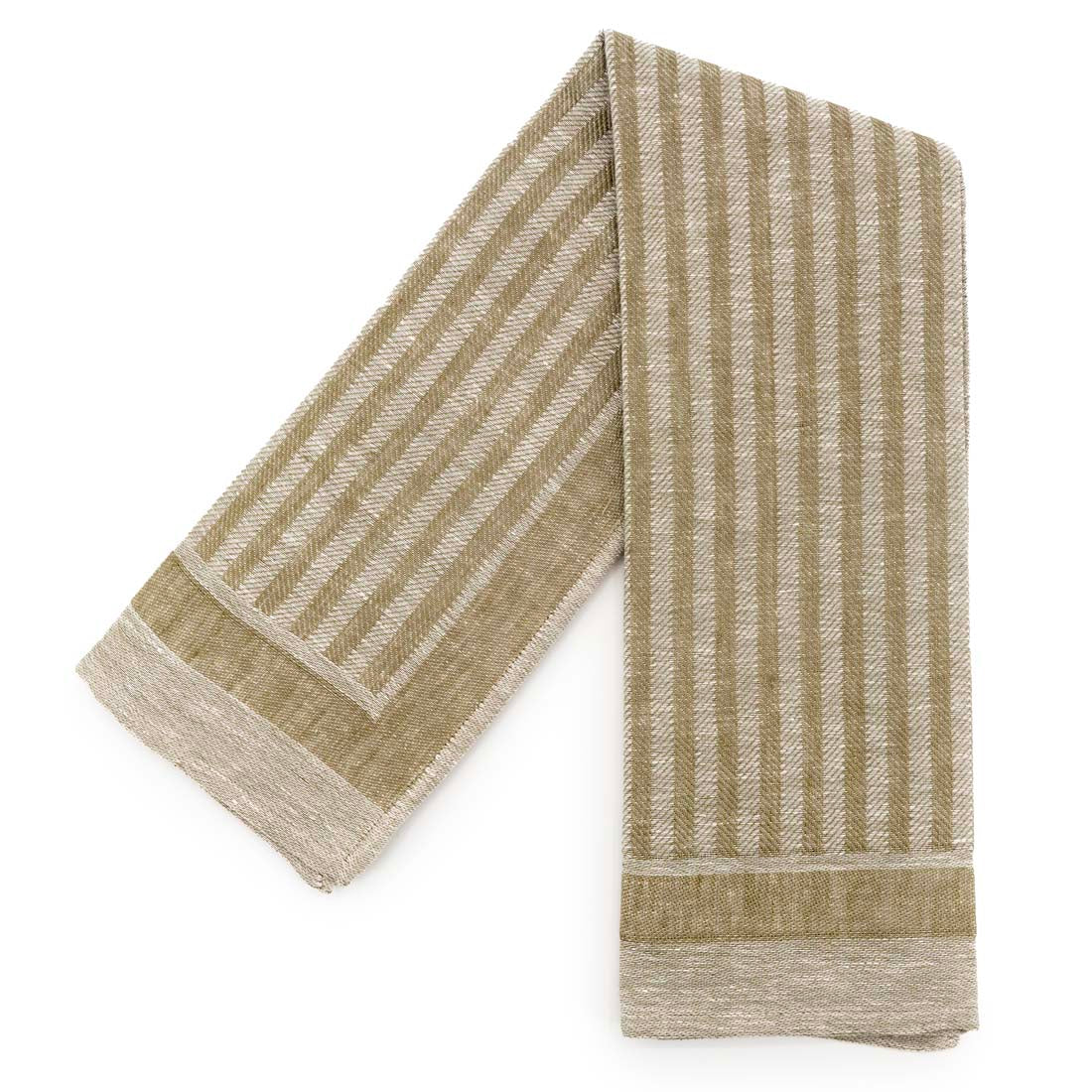 Ivory Italian Linen Tea Towel