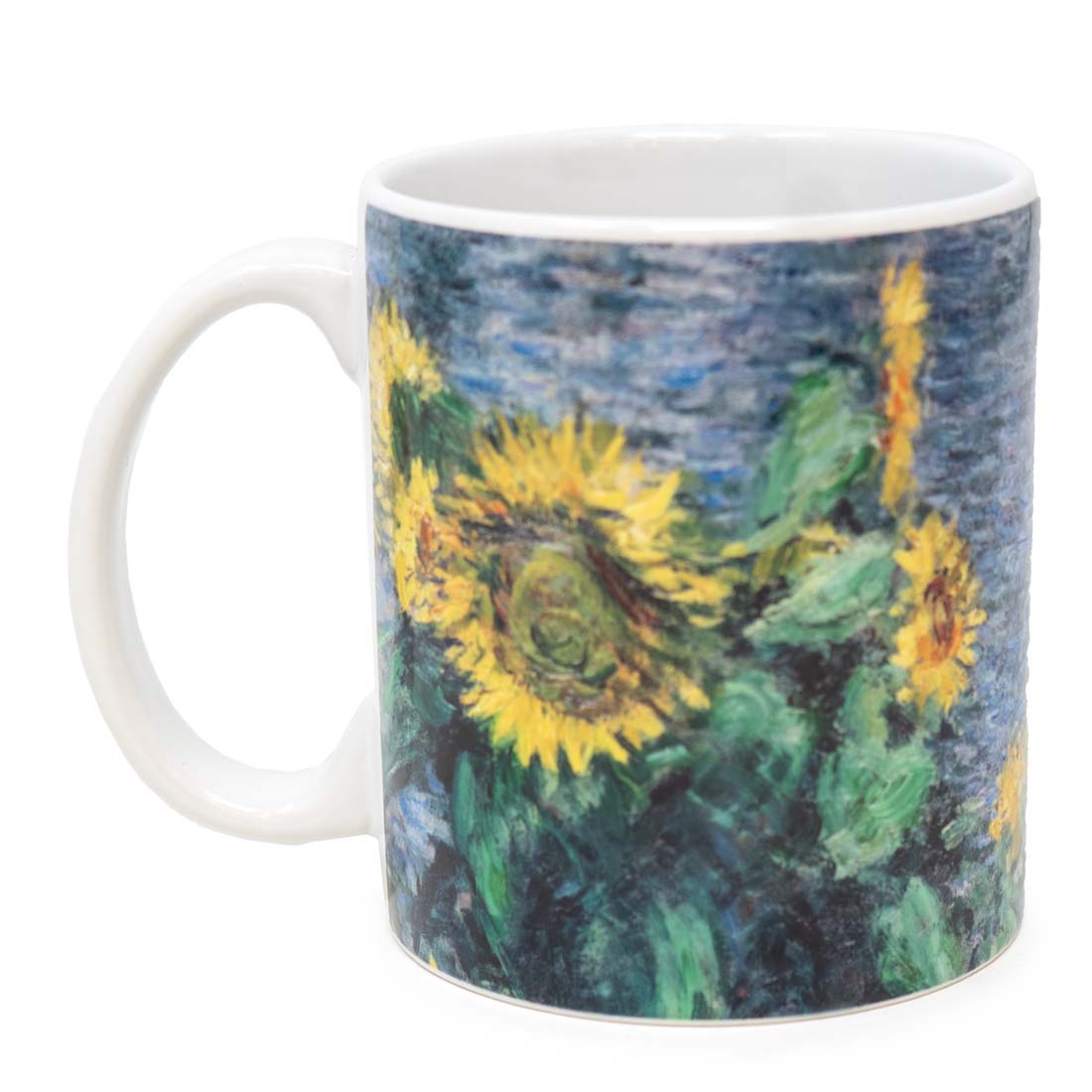 Caillebotte Sunflowers along the Seine Mug