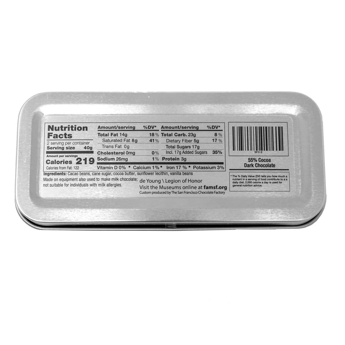 Brothers Russian Hill Dark Chocolate Tin