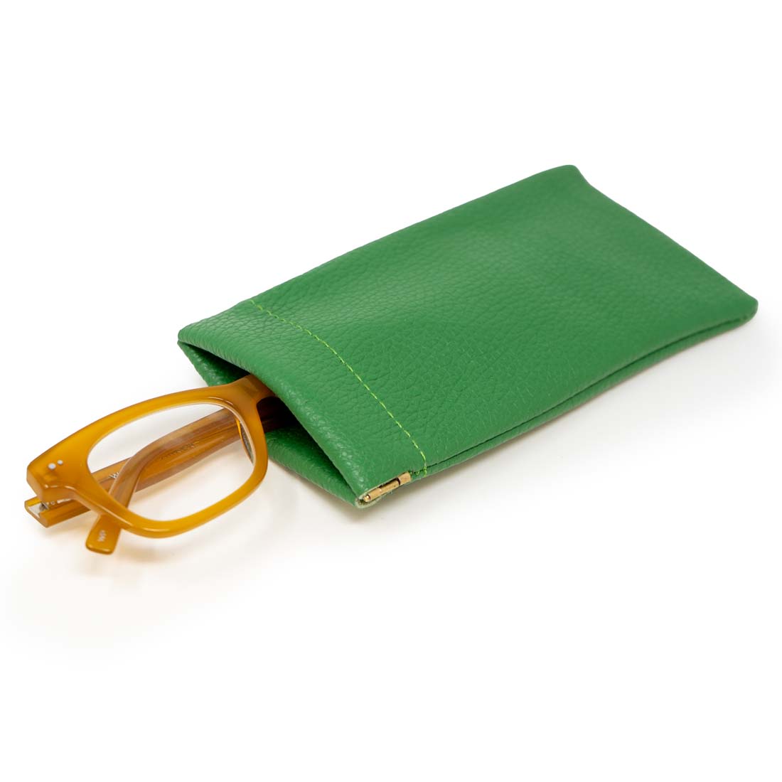 Italian Leather Eyeglass Case