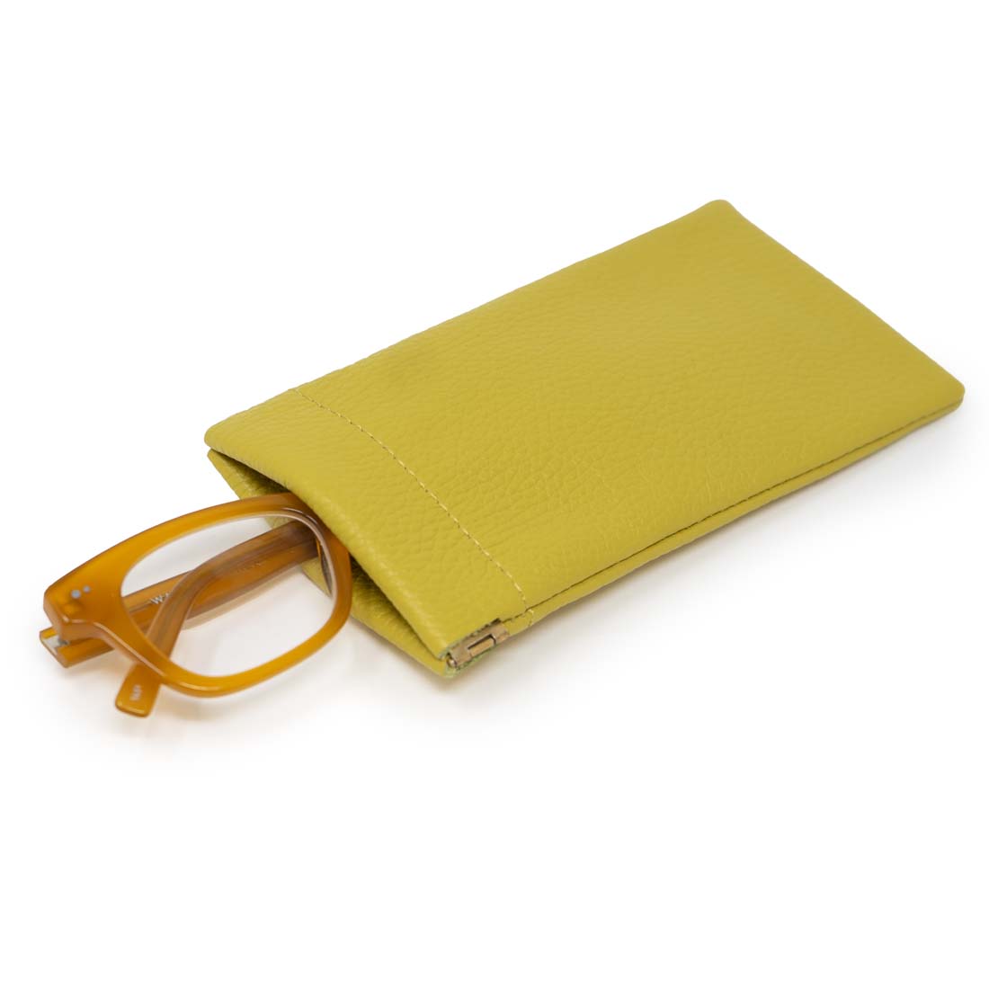 Italian Leather Eyeglass Case