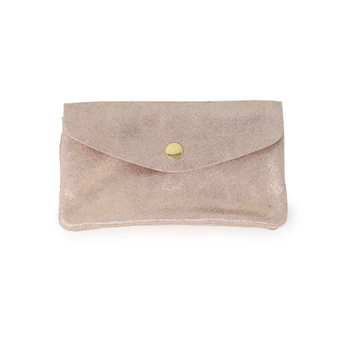 Italian Glitter Suede Leather Wallet