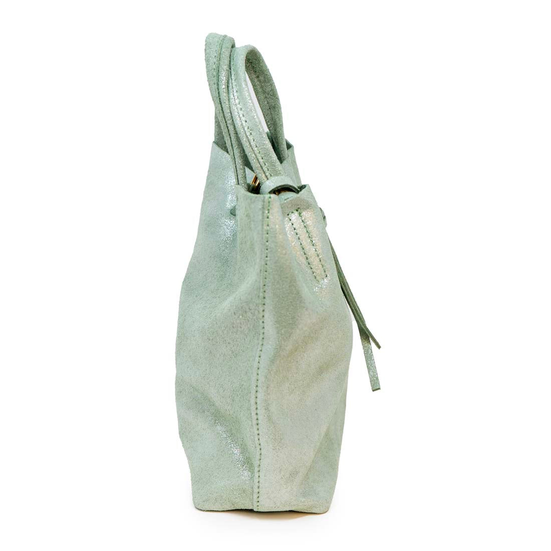 Italian Leather Mini Tote Bag