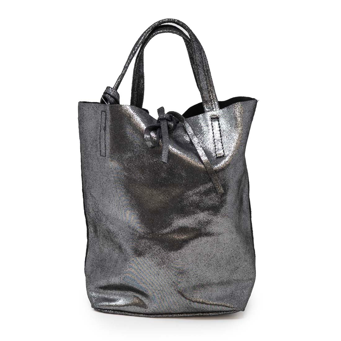 Italian Leather Mini Tote Bag