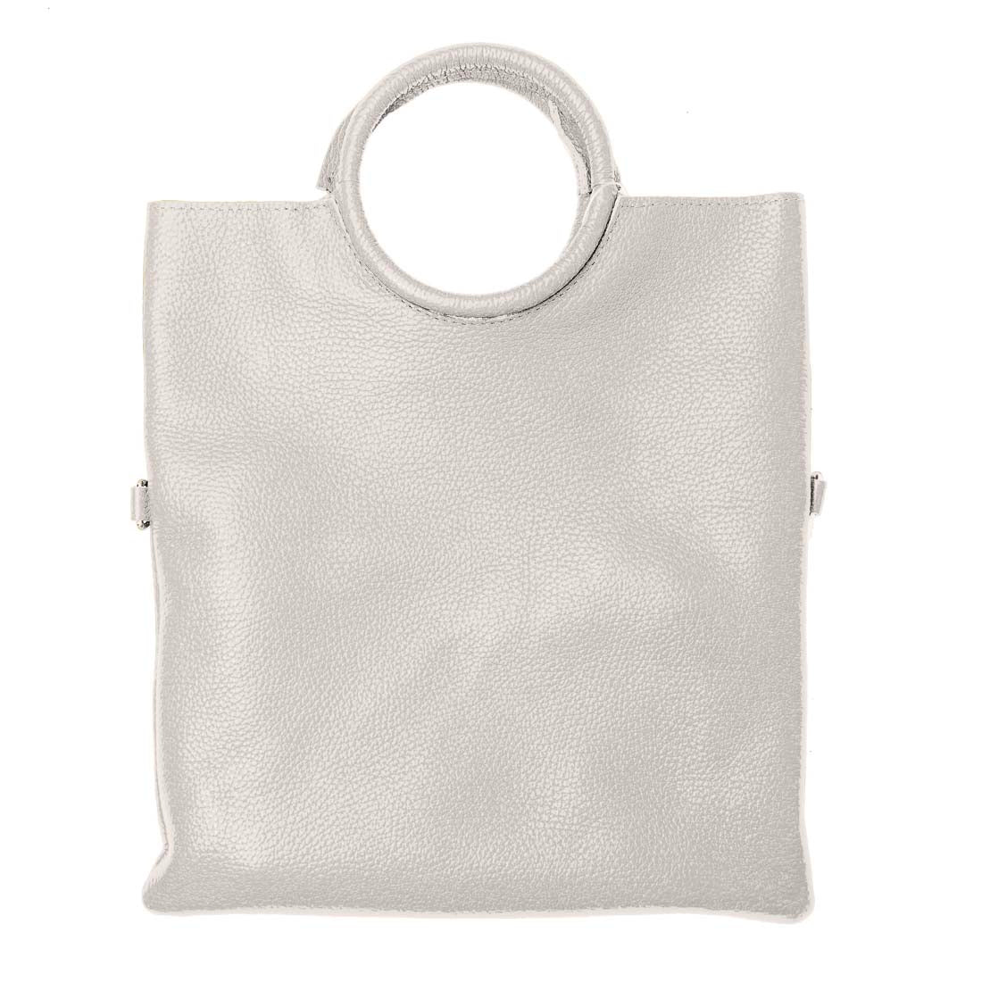 Italian Leather Ring Hand Bag