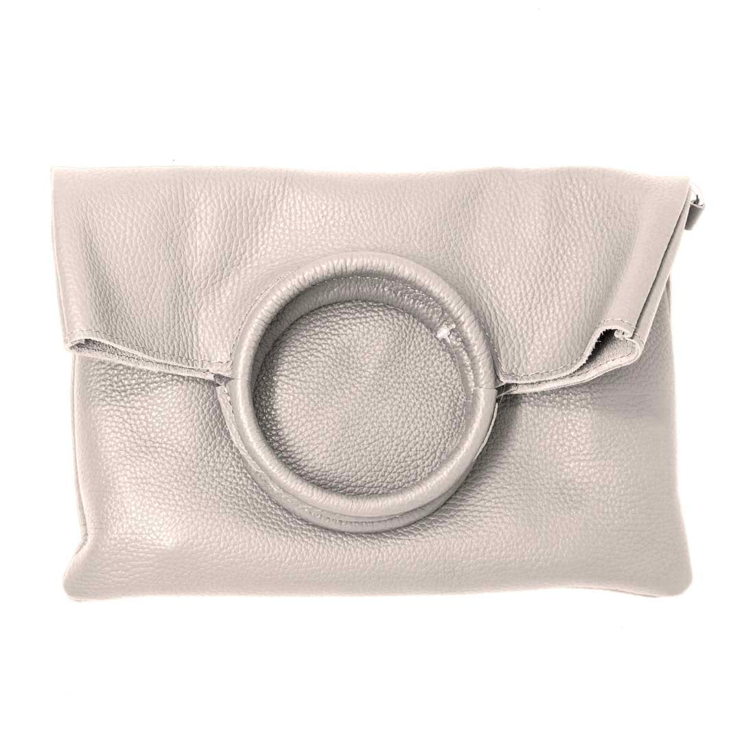 Italian Leather Ring Hand Bag