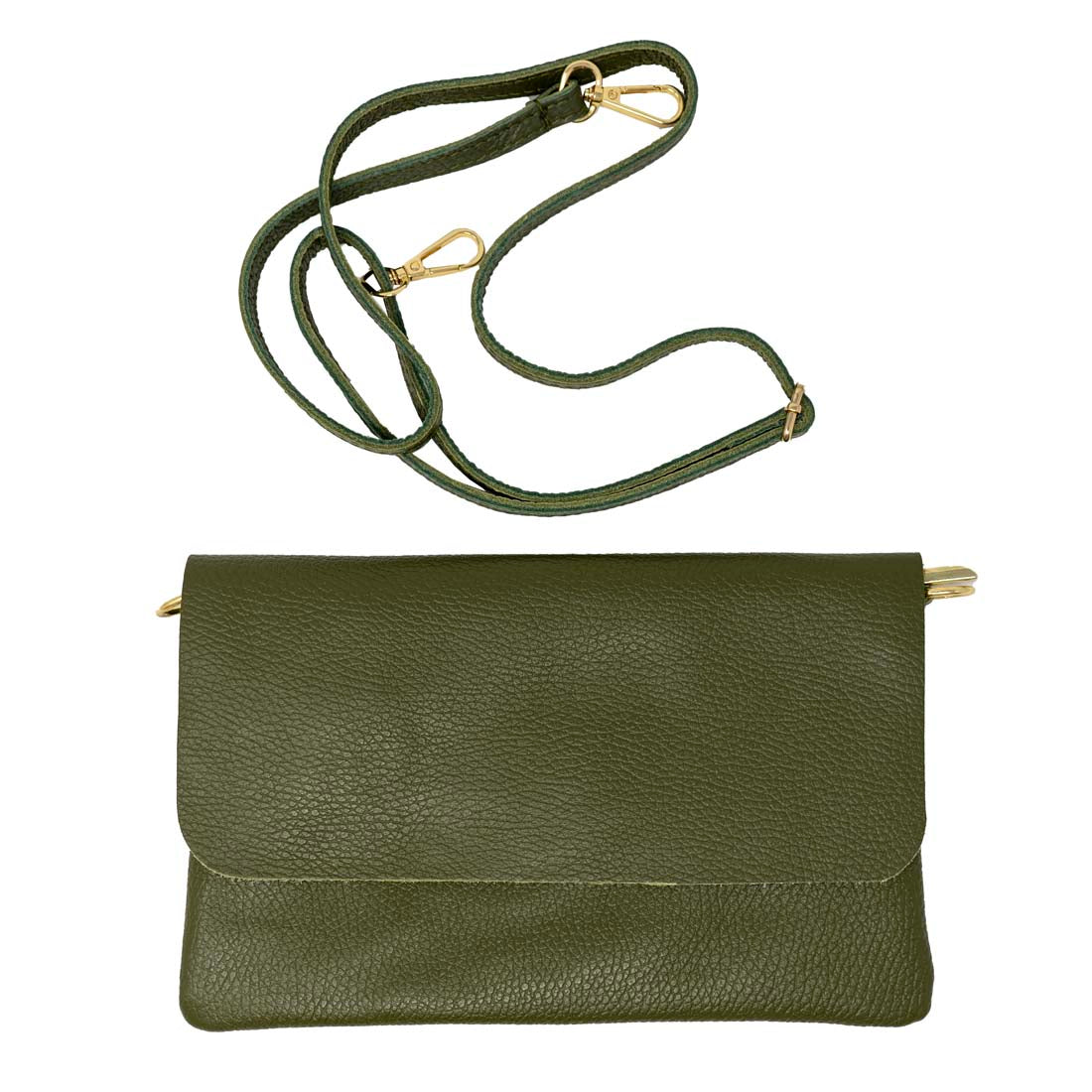 Italian Leather Crossbody Bag