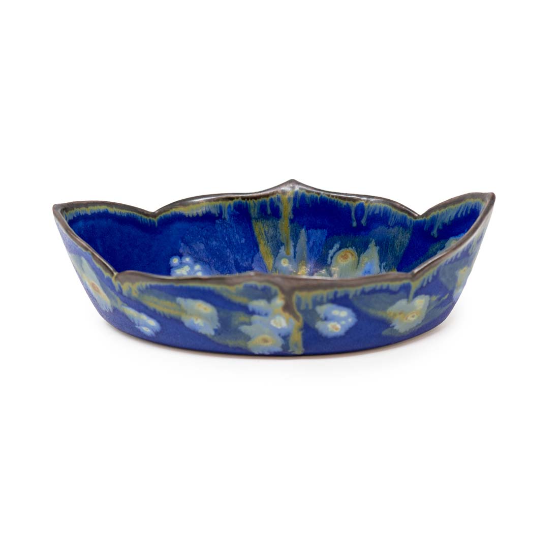 Blue Lotus Olive Bowl