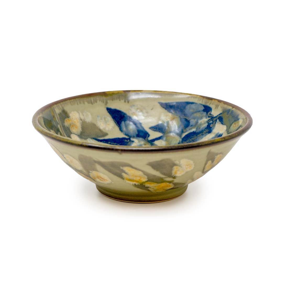 Lotus Ceramic Ice Cream Bowl