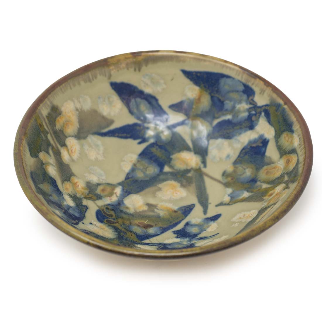 Lotus Ceramic Ice Cream Bowl