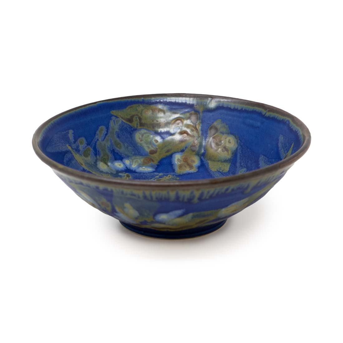 Lotus Ceramic Ice Cream Bowl