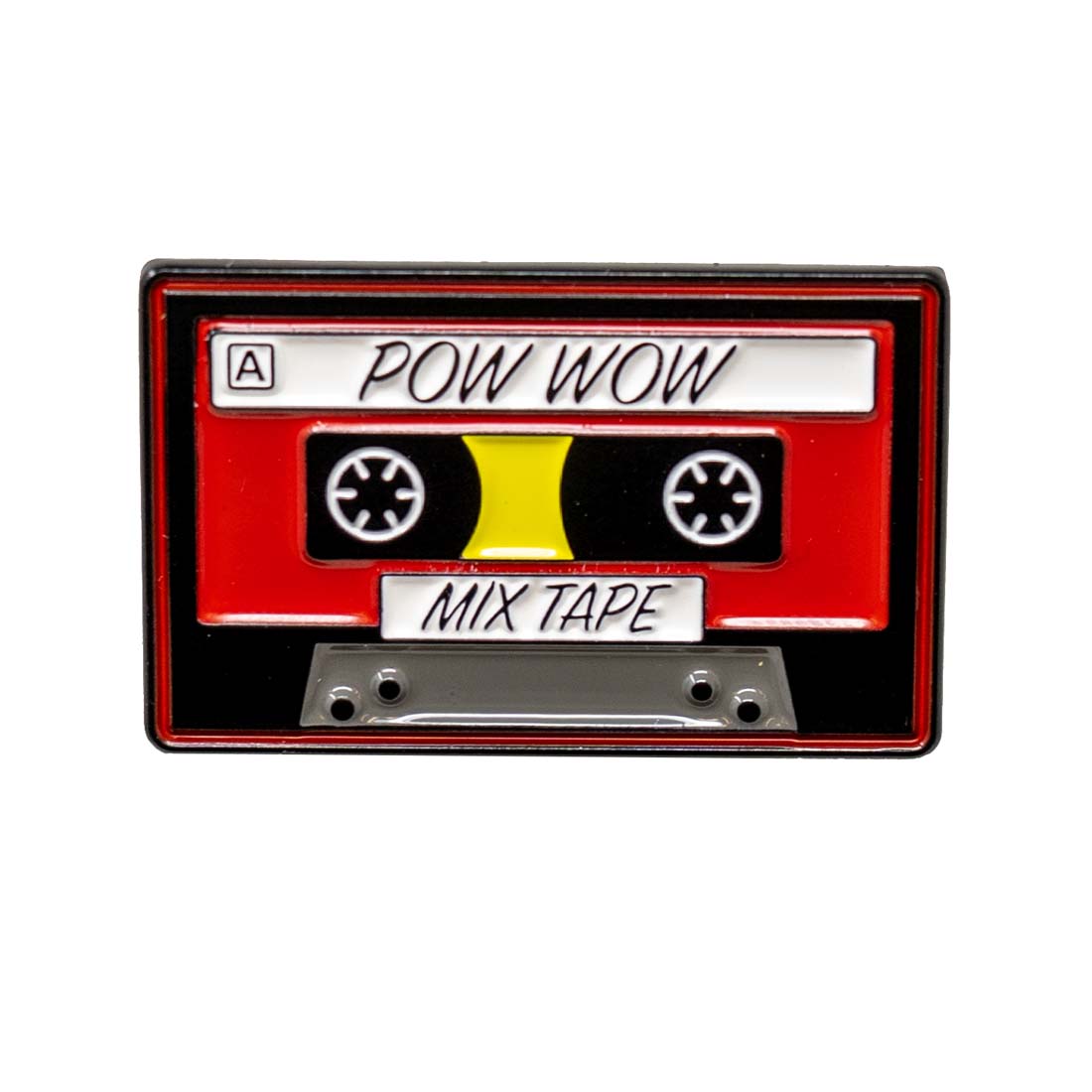 Steven Paul Judd Pow Wow Mix Tape Enamel Pin