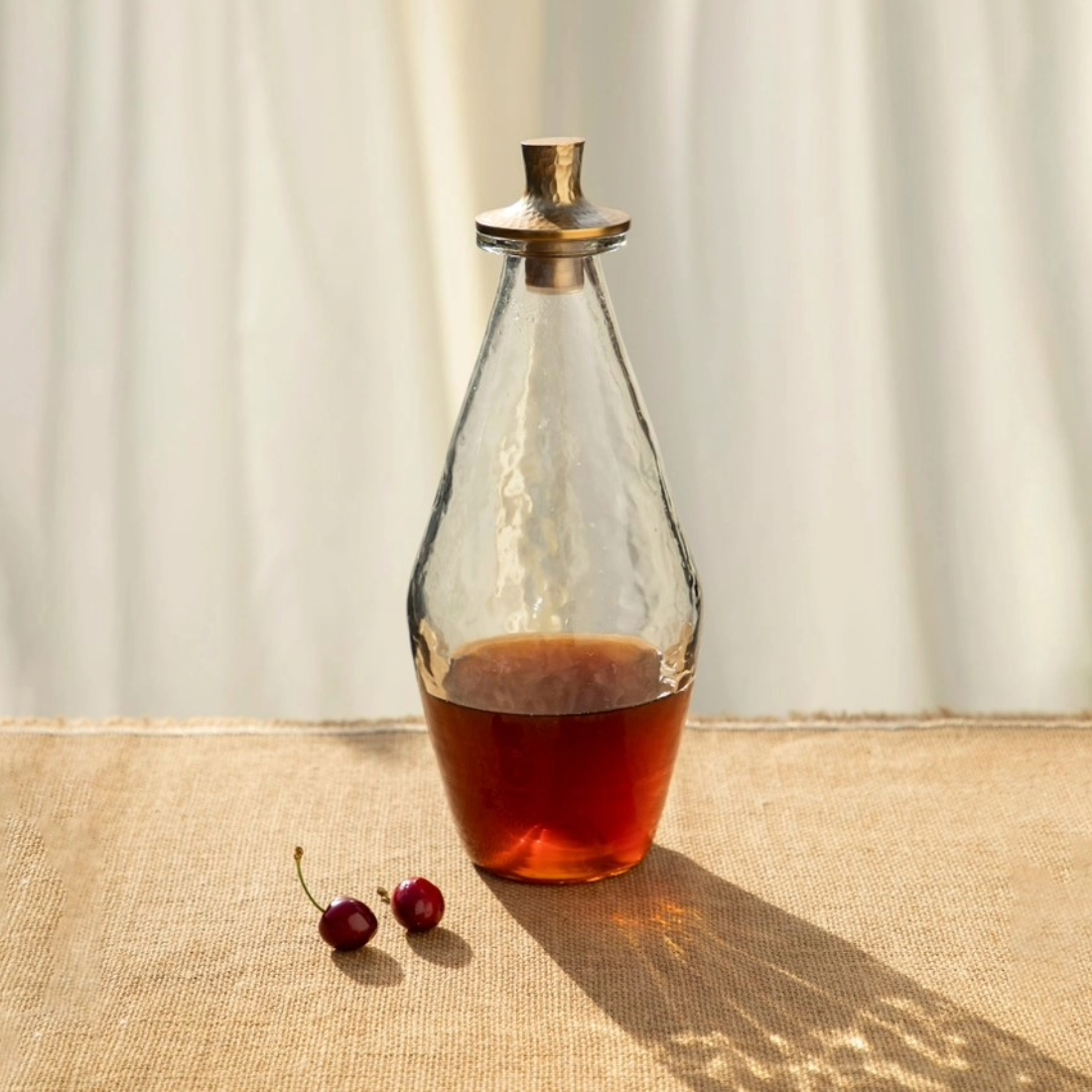 Pebbled Decanter