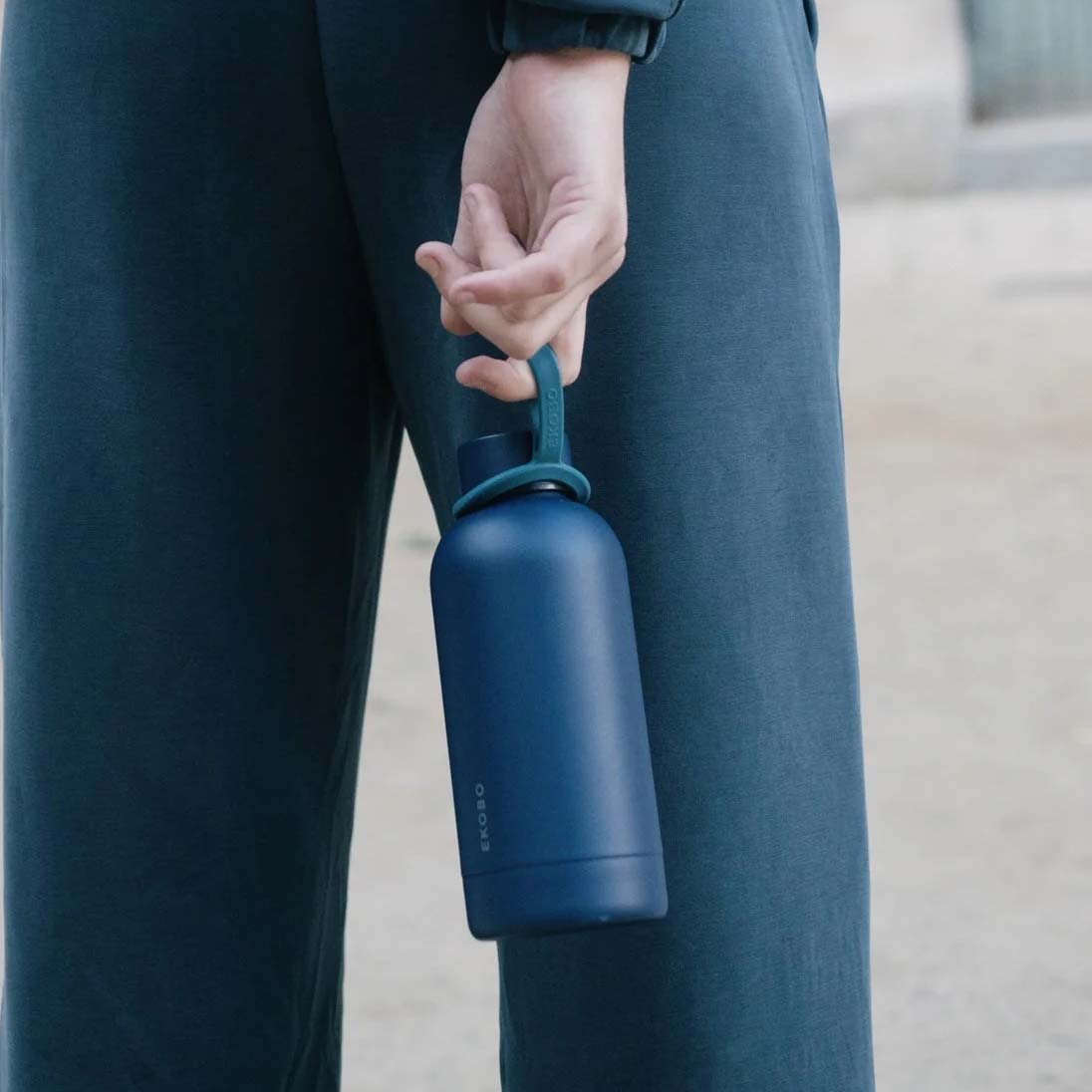 Midnight Blue Insulated Reusable Water Bottle