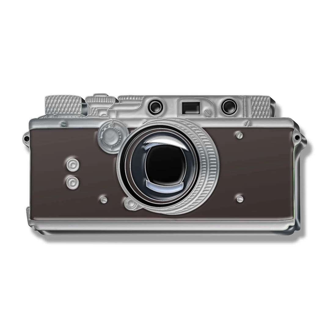 Rangefinder Camera Enamel Pin