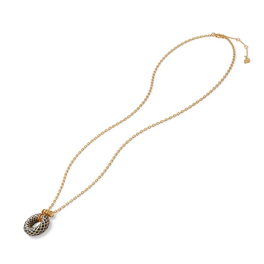 Egyptian Feather Pendant Necklace