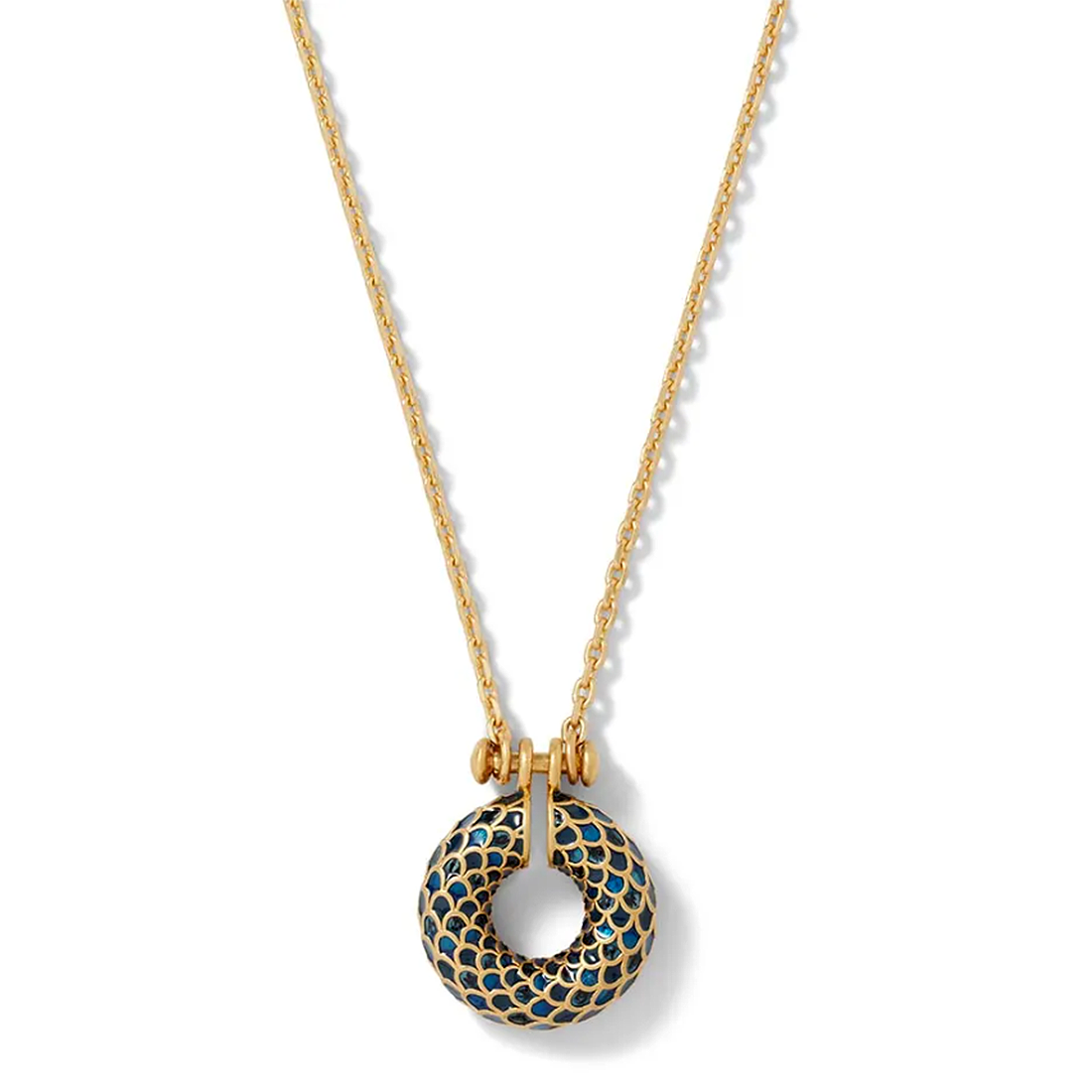 Egyptian Feather Pendant Necklace